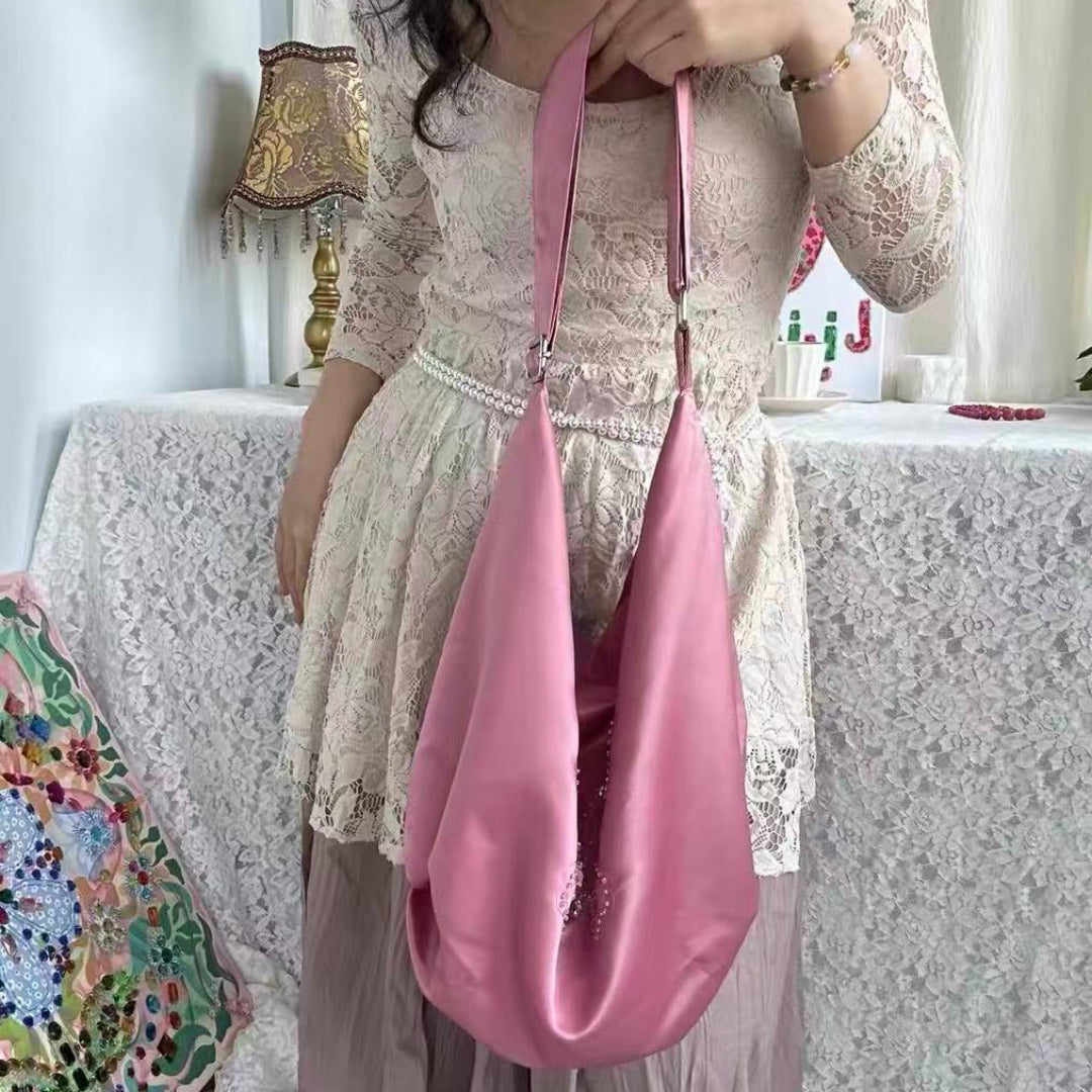 Butterfly Hobo Bag – Pink