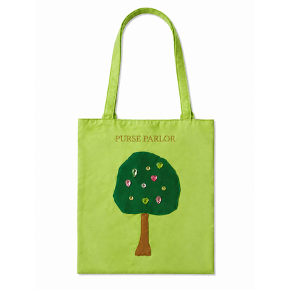 Enchanted Tree Satin Tote Bag