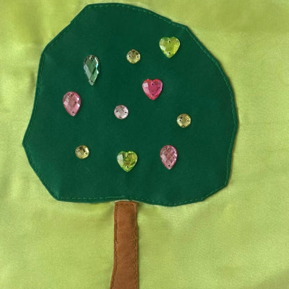 Enchanted Tree Satin Tote Bag