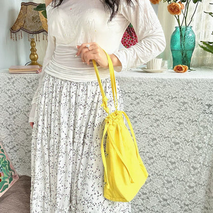 Drawstring Bag – Yellow