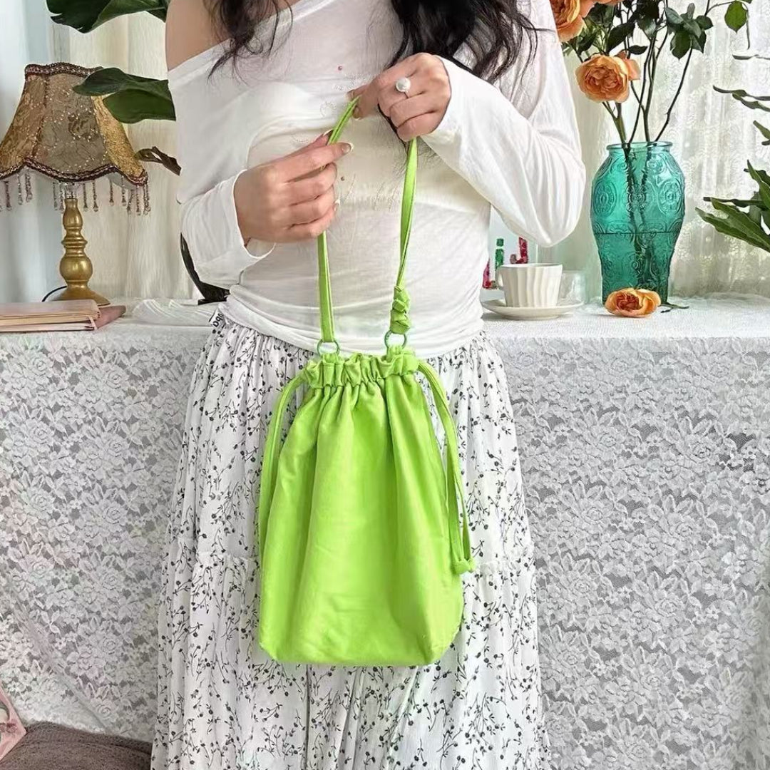 Drawstring Bag – Green