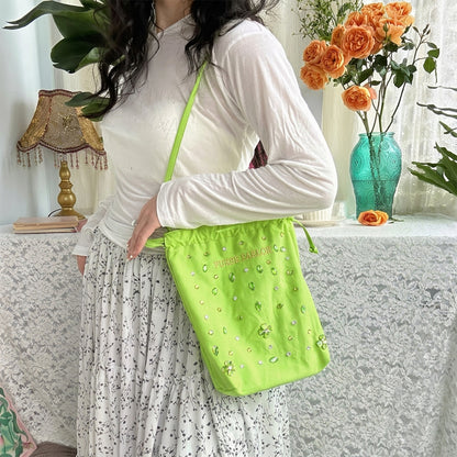 Drawstring Bag – Green