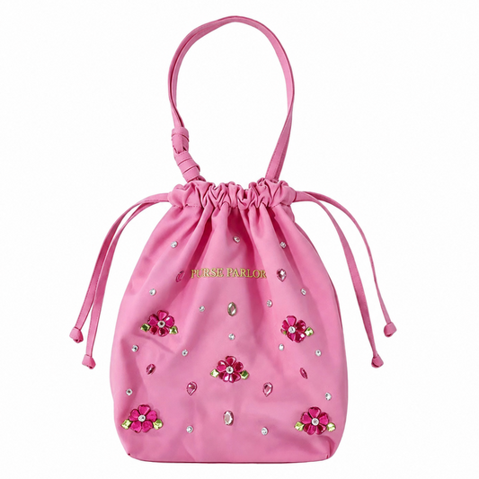 Drawstring Bag – Pink
