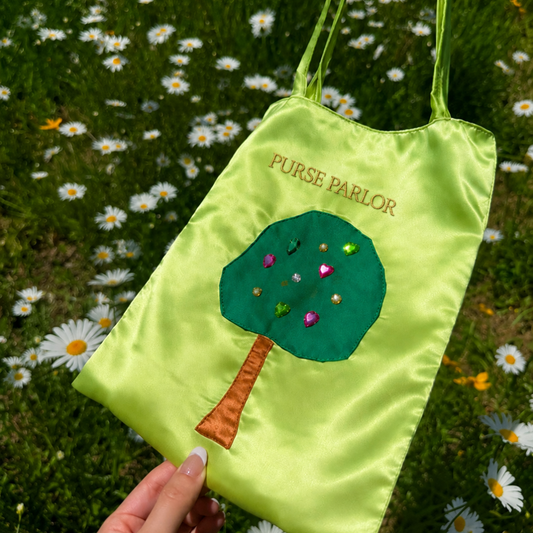Enchanted Tree Satin Tote Bag